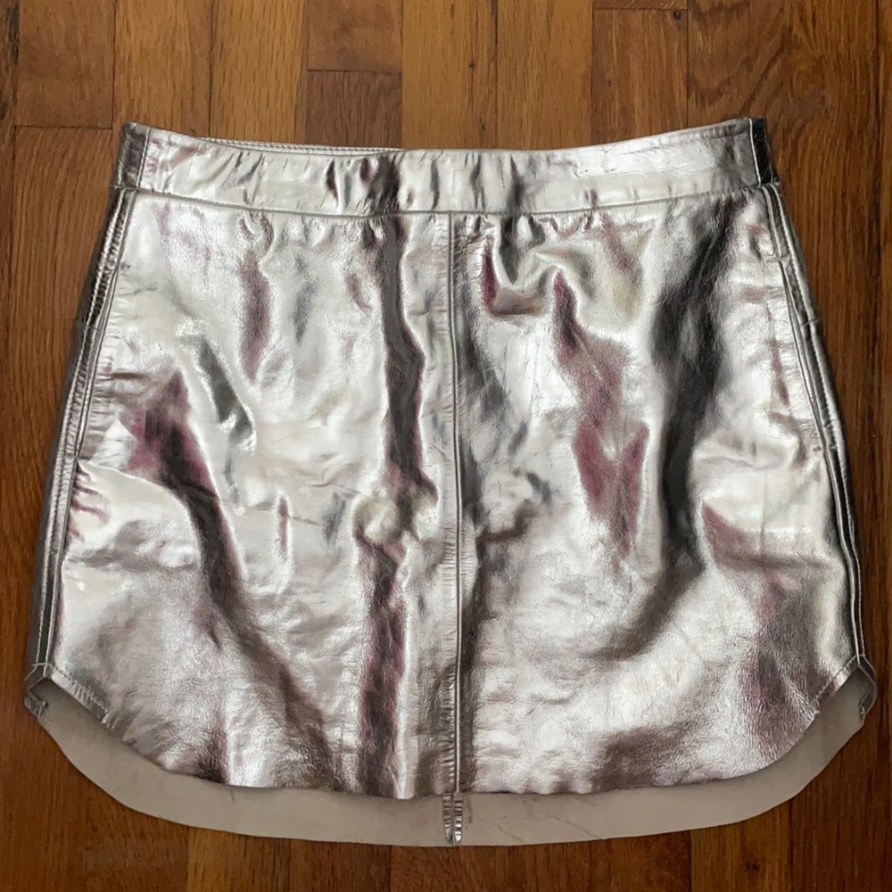 KARINA GRIMALDI leather skirt